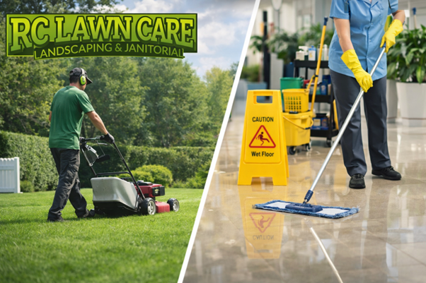 Want a Spotless and Safe Space? How Lawn Service and Professional Janitorial Services Work Together