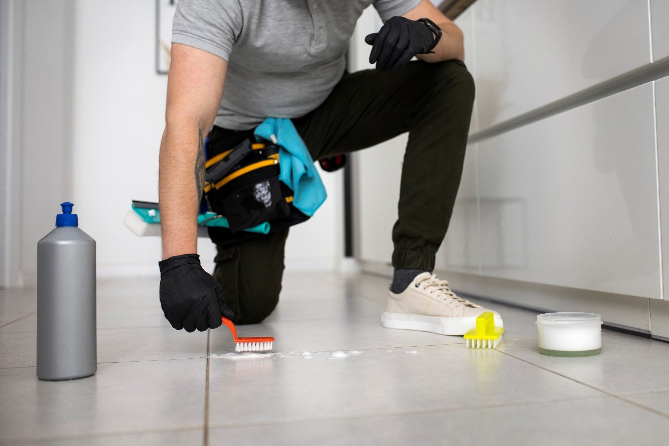 What Professional Tile and Grout Cleaning Can Remove That Mopping Cannot